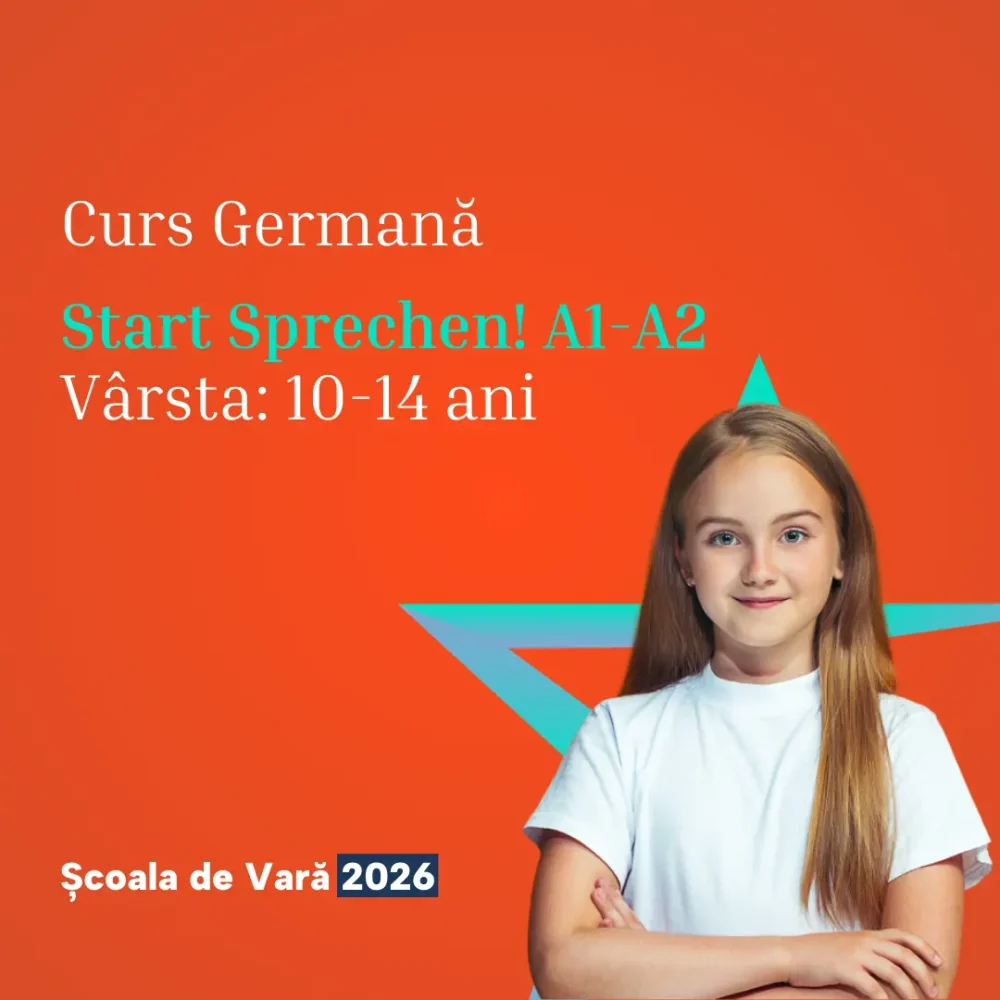 Curs Germană Start Sprechen A1 - A2